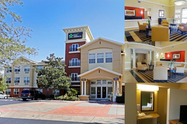 Studio 6 Suites Jacksonville Deerwood Park FL photo collage