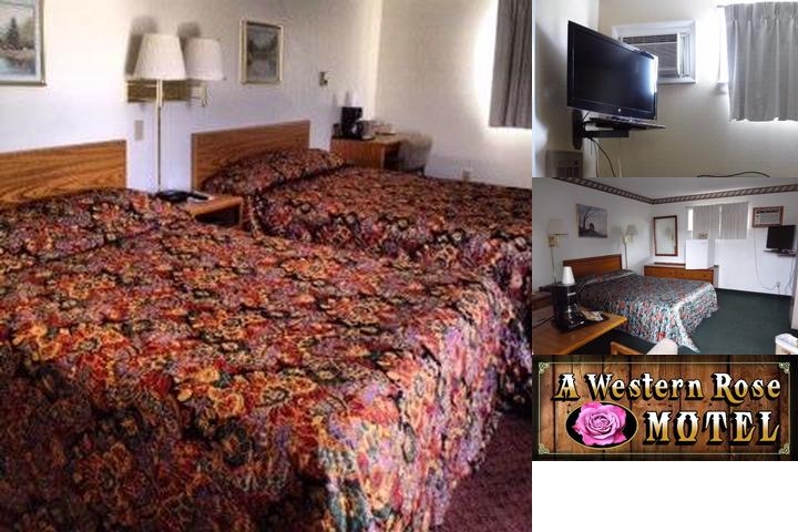 A Western Rose Motel photo collage