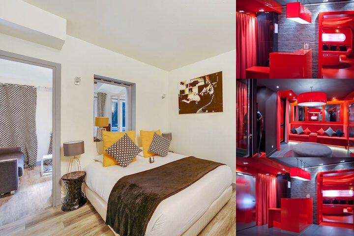 Five Boutique Hotel Paris Quartier Latin photo collage