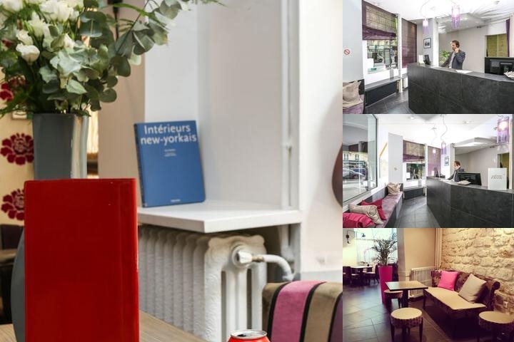 Avalon Hotel Paris Gare du Nord photo collage