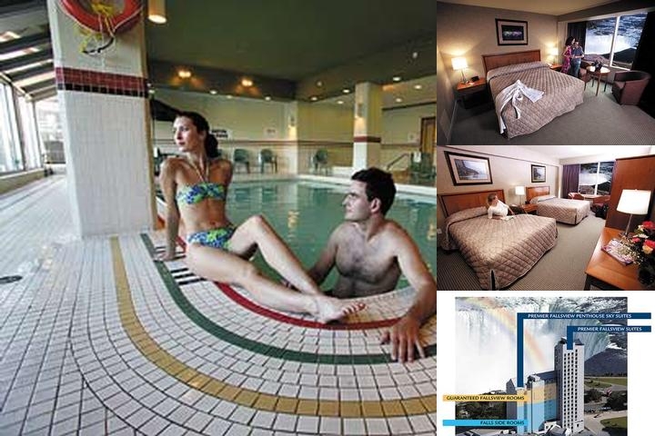 Oakes Hotel Overlooking The Falls photo collage