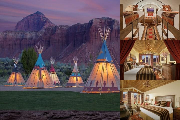 Capitol Reef Resort photo collage