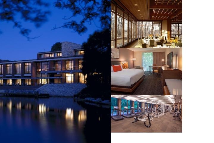 Hyatt Lodge Oak Brook Chicago photo collage