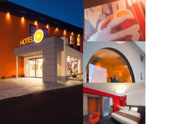 Orange Hotel La Louvière photo collage