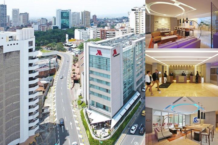 Cali Marriott Hotel photo collage