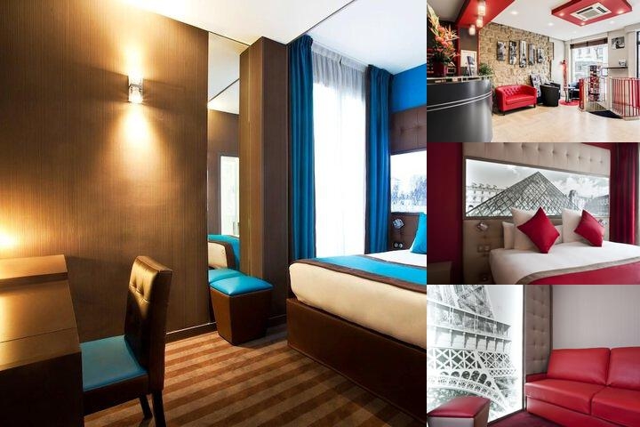 Best Western Nouvel Orléans Montparnasse photo collage