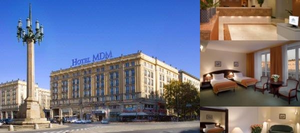 Mdm Hotel Warsaw photo collage