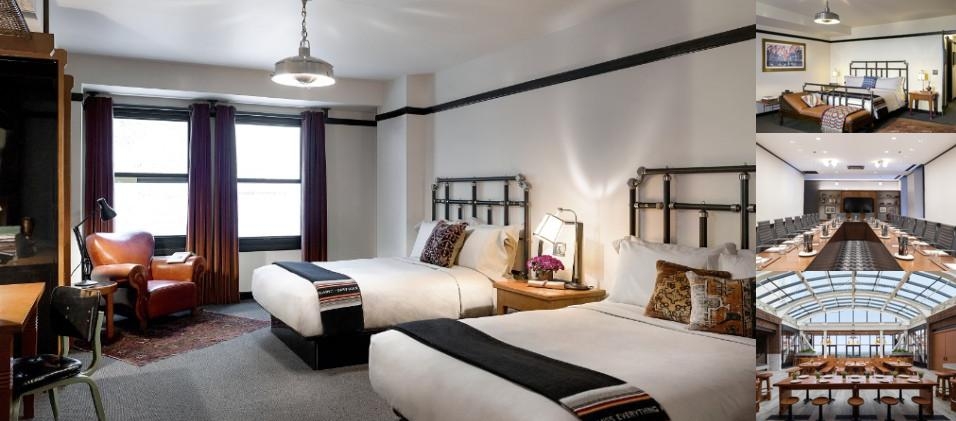 Chicago Athletic Association, a Hyatt Hotel photo collage