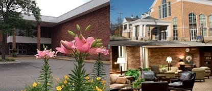 Hillsdale College Dow Hotel and Conference Center photo collage
