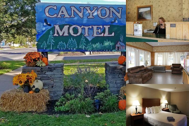 The Canyon Motel photo collage