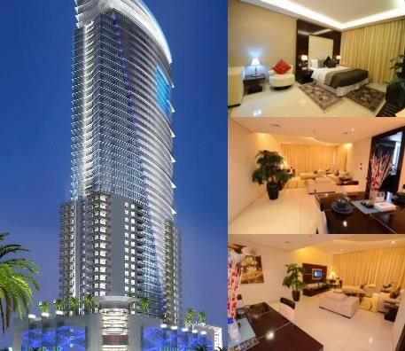 Grand Midwest Tower Media City photo collage