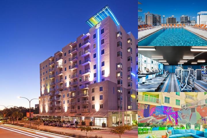 Aloft Sarasota photo collage
