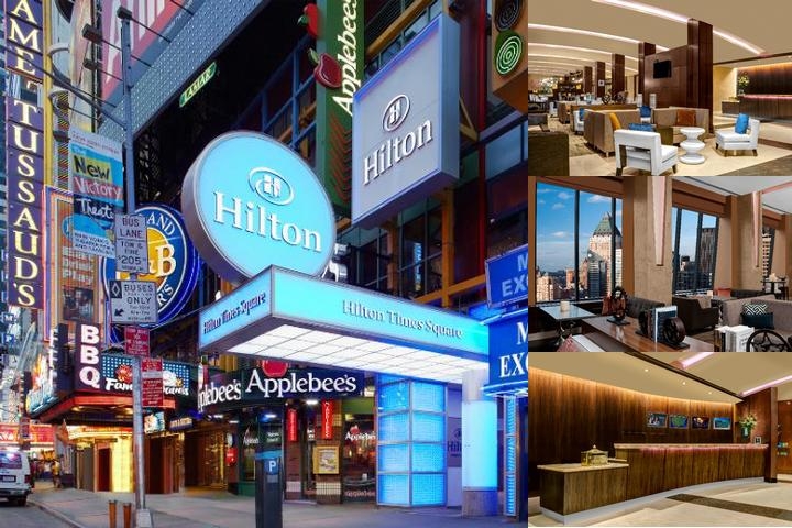 Hilton New York Times Square photo collage