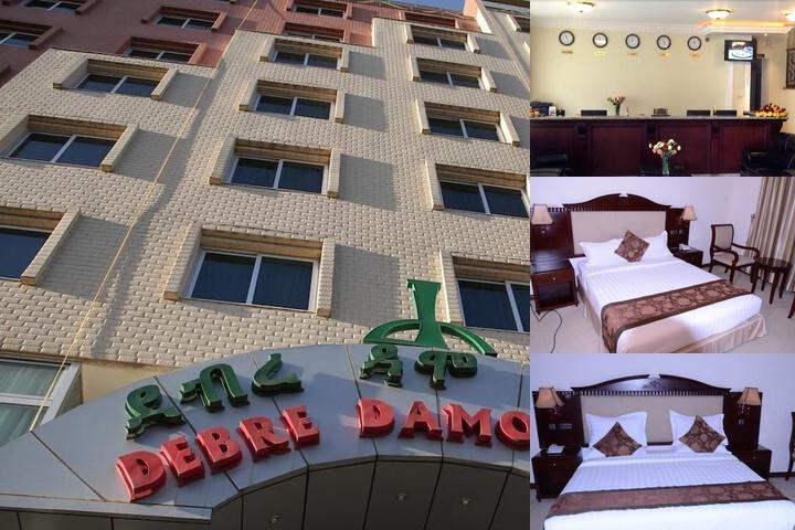 Debredamo Hotel photo collage