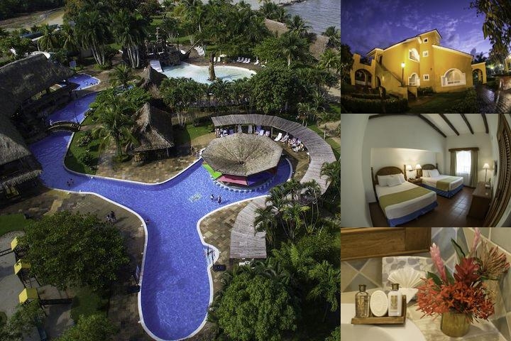 Amatique Bay Hotel photo collage