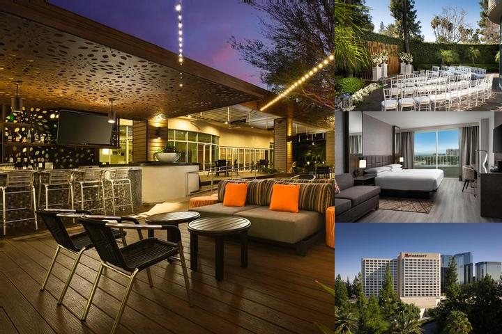 Warner Center Marriott Woodland Hills photo collage