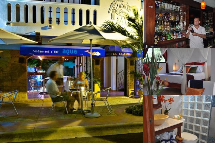 Flamingo Hotel Cozumel photo collage