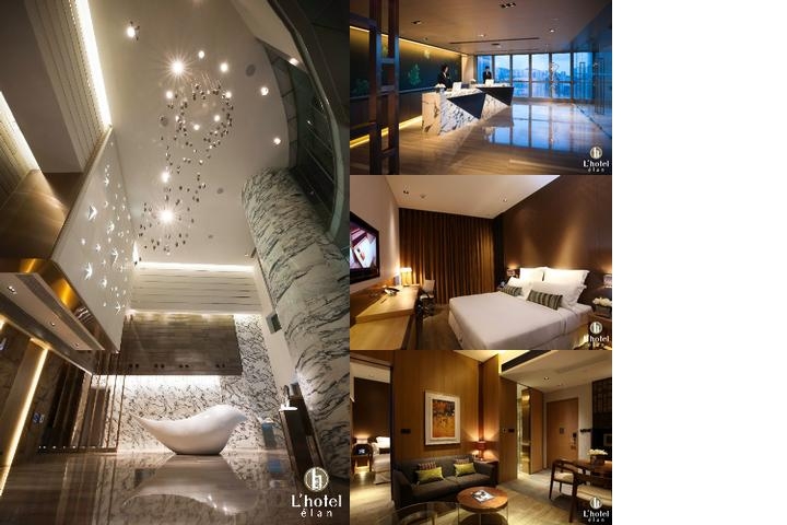 L Hotel Elan photo collage