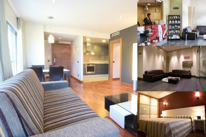 Hotel San Fermín Pamplona photo collage