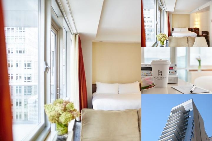 The Gotham Hotel photo collage