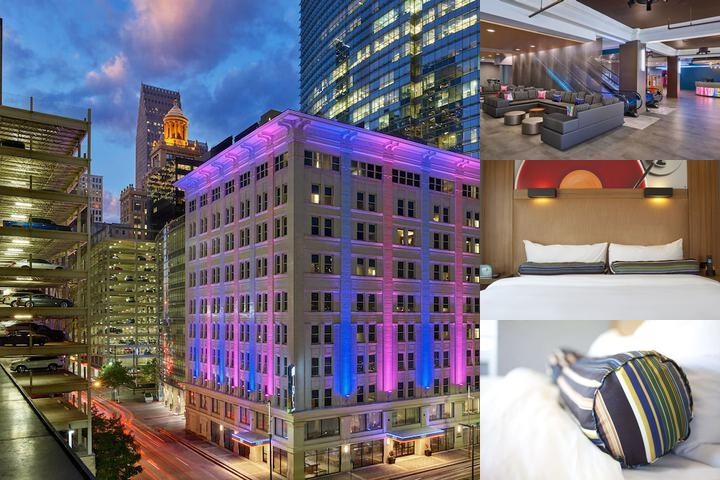 Aloft by Marriott Houston Downtown photo collage