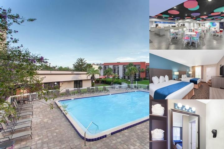 Grand Hotel Orlando at Universal Blvd - Shuttle to Theme Parks photo collage