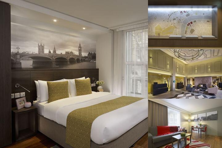 Citadines Trafalgar Square London photo collage