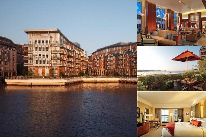 Battery Wharf Hotel Boston Waterfront photo collage