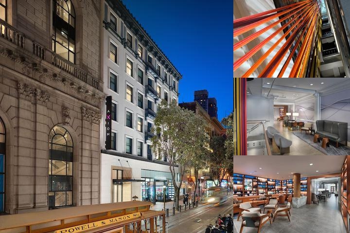 Axiom Hotel photo collage