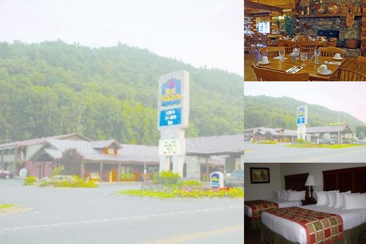 Great Smokies Inn Cherokee photo collage