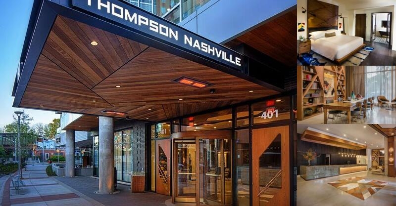 Thompson Nashville by Hyatt photo collage