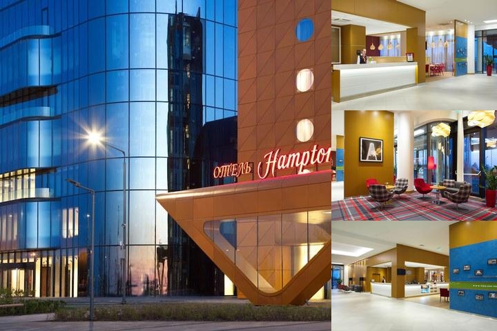 Hampton by Hilton Saint Petersburg ExpoForum photo collage