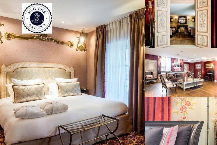 Hôtel Chateaubriand Champs Elysées photo collage