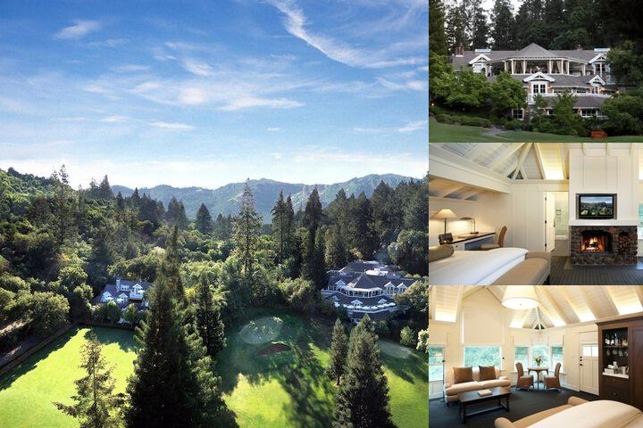 Meadowood Napa Valley photo collage