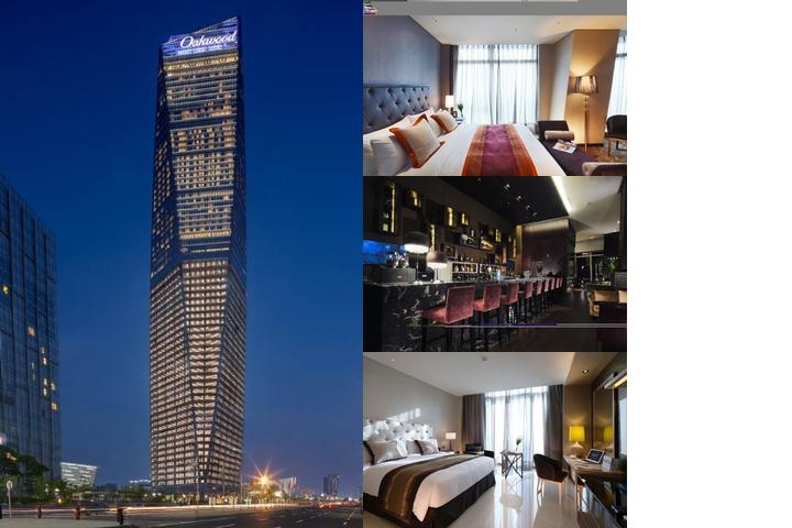 Oakwood Premier Incheon photo collage