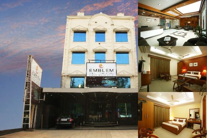 Emblem Hotel Sector 14 Gurgaon photo collage