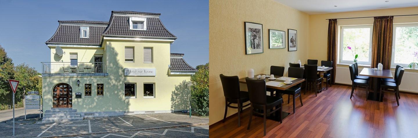 Zur Krone Garni-Hotel photo collage