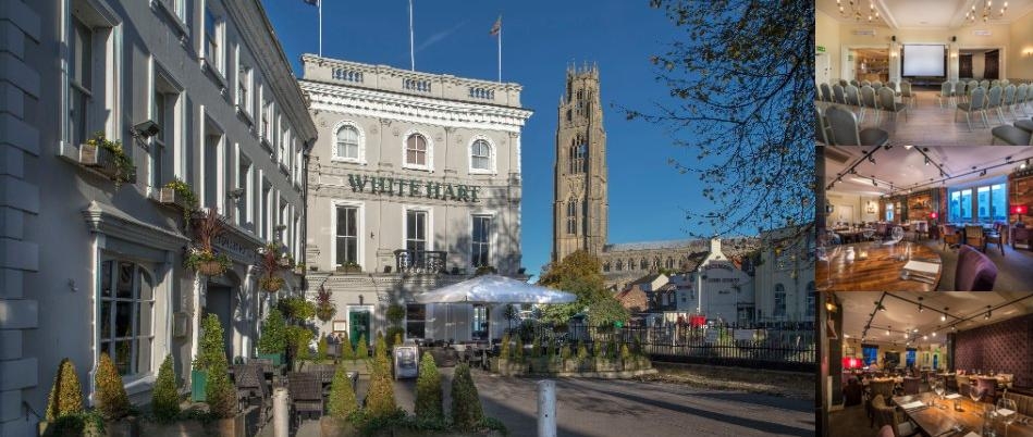 The White Hart Hotel Boston Lincolsnhire photo collage