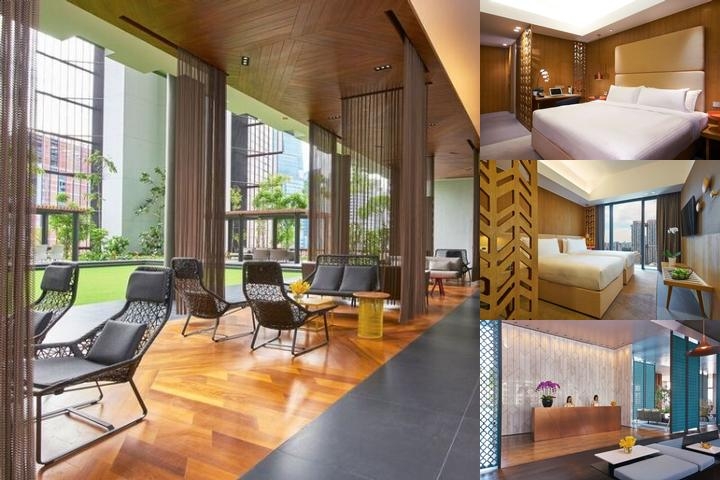 Oasia Hotel Downtown Singapore by Far East Hospitality photo collage