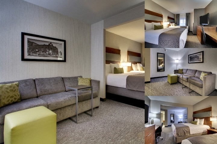 Boston Hotel photo collage