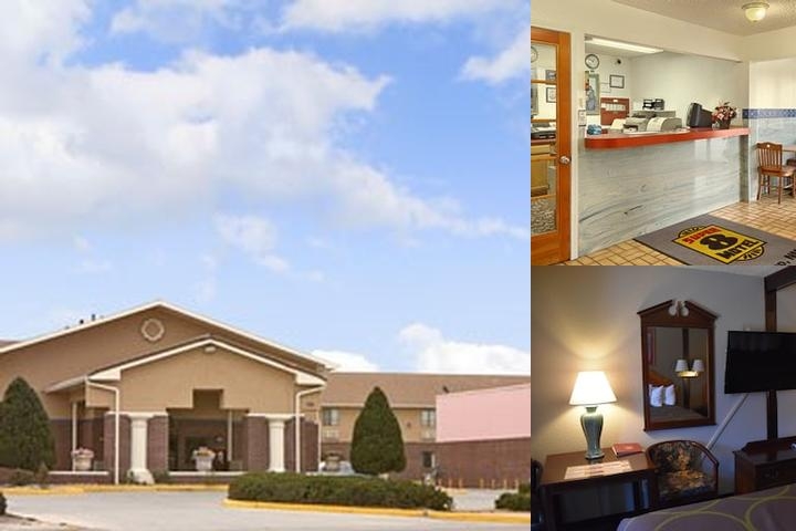 Super 8 by Wyndham Gallup photo collage