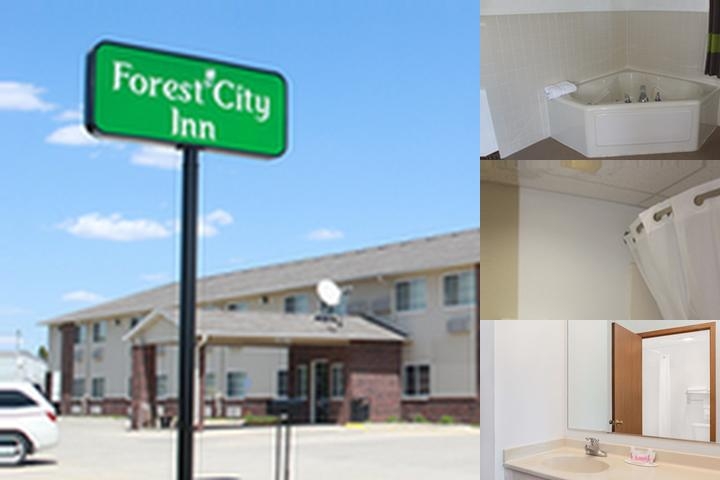 Forest City Inn photo collage