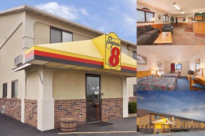 Super 8 by Wyndham Muscatine photo collage