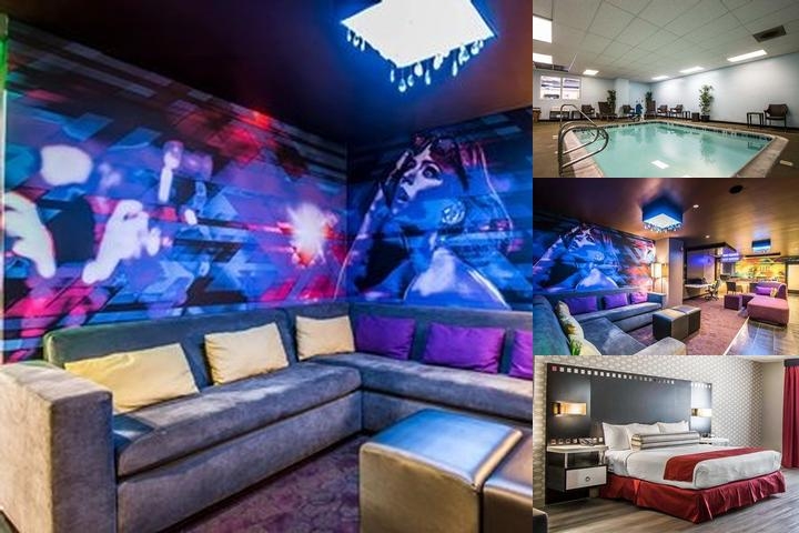 Tilt Hotel Universal-Hollywood, an AGA Collection Hotel photo collage