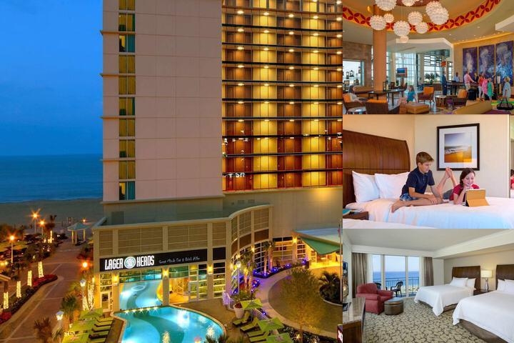 Hilton Garden Inn Virginia Beach Oceanfront photo collage