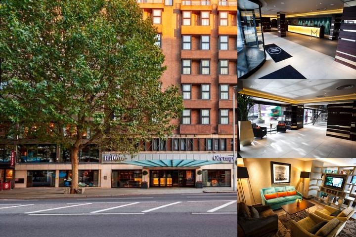 Hilton London Olympia photo collage