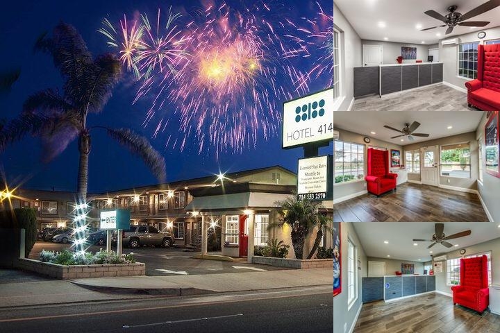 Hotel 414 Anaheim photo collage