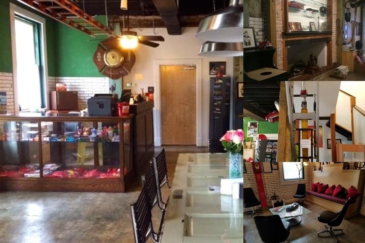 Hi Little Rock Firehouse Hostel & Museum photo collage