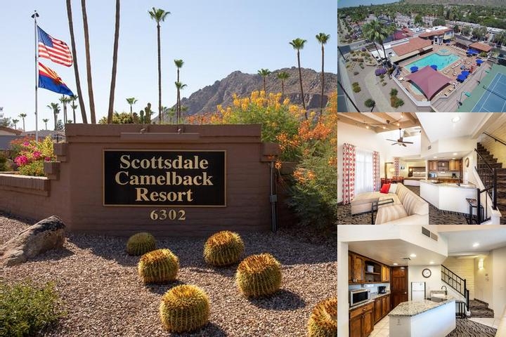 Scottsdale Camelback Resort photo collage