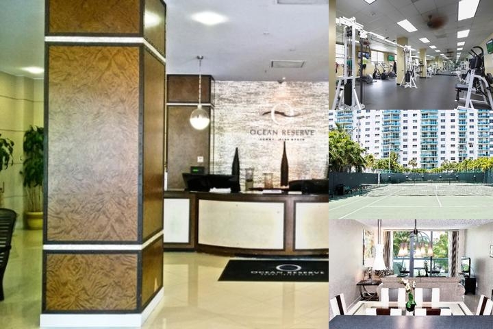 Ocean Reserve Luxury Condos Across from Sunny Isles Beach photo collage